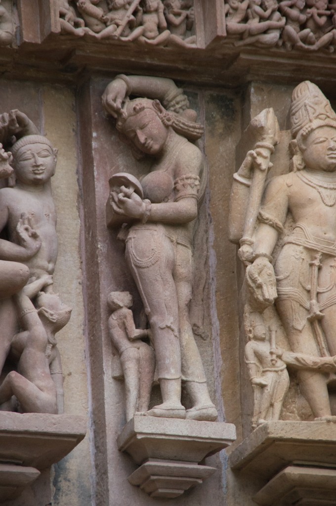 Скульптуры и барельефы Храмов Любви в Каджурахо