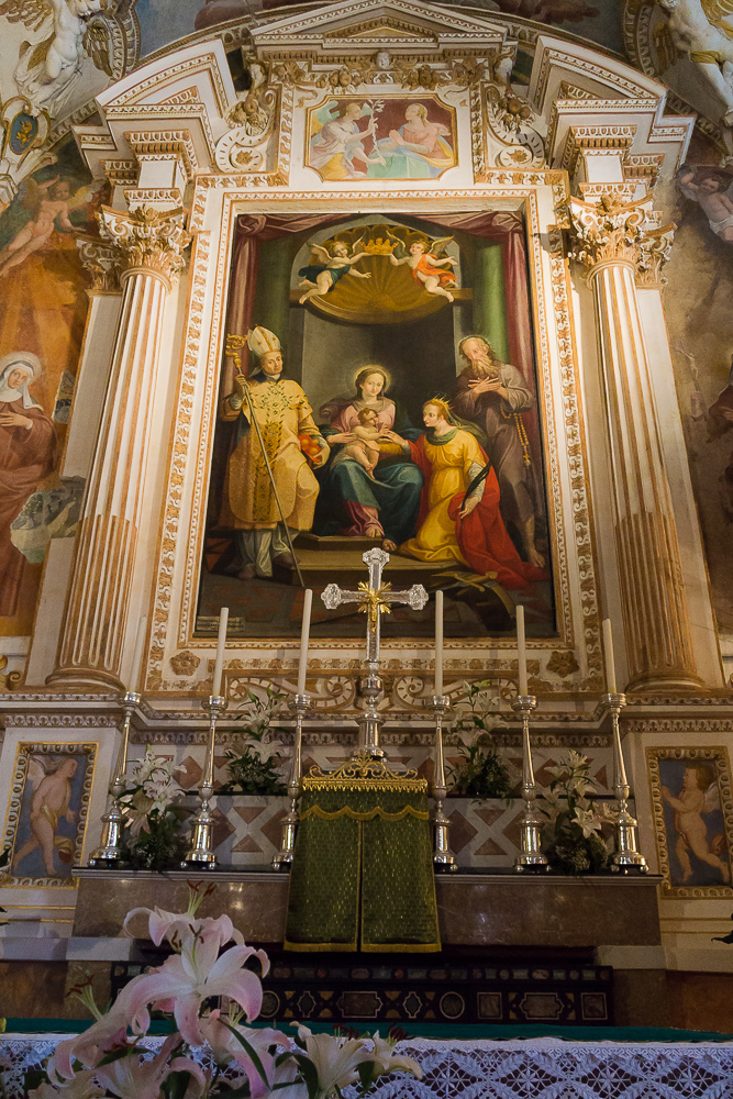 Монастырь Santa Caterina del Sasso