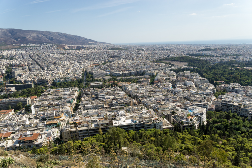 Афины с Волчьей горы
